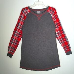 Joe Boxer Plaid Nightshirt S